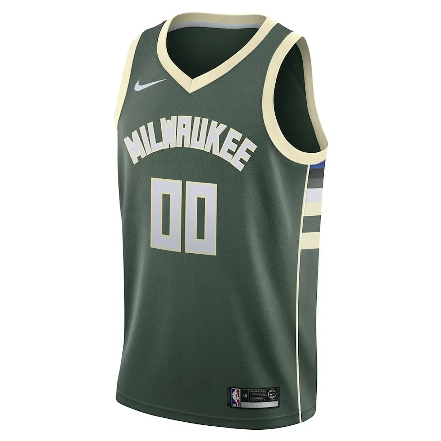 Camisola Nike Verde Milwaukee Bucks 1