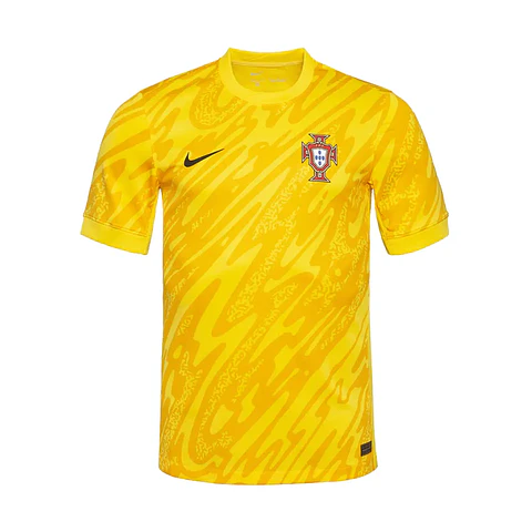 Camisola Nike Amarela Guarda-Redes Portugal Euro 2024