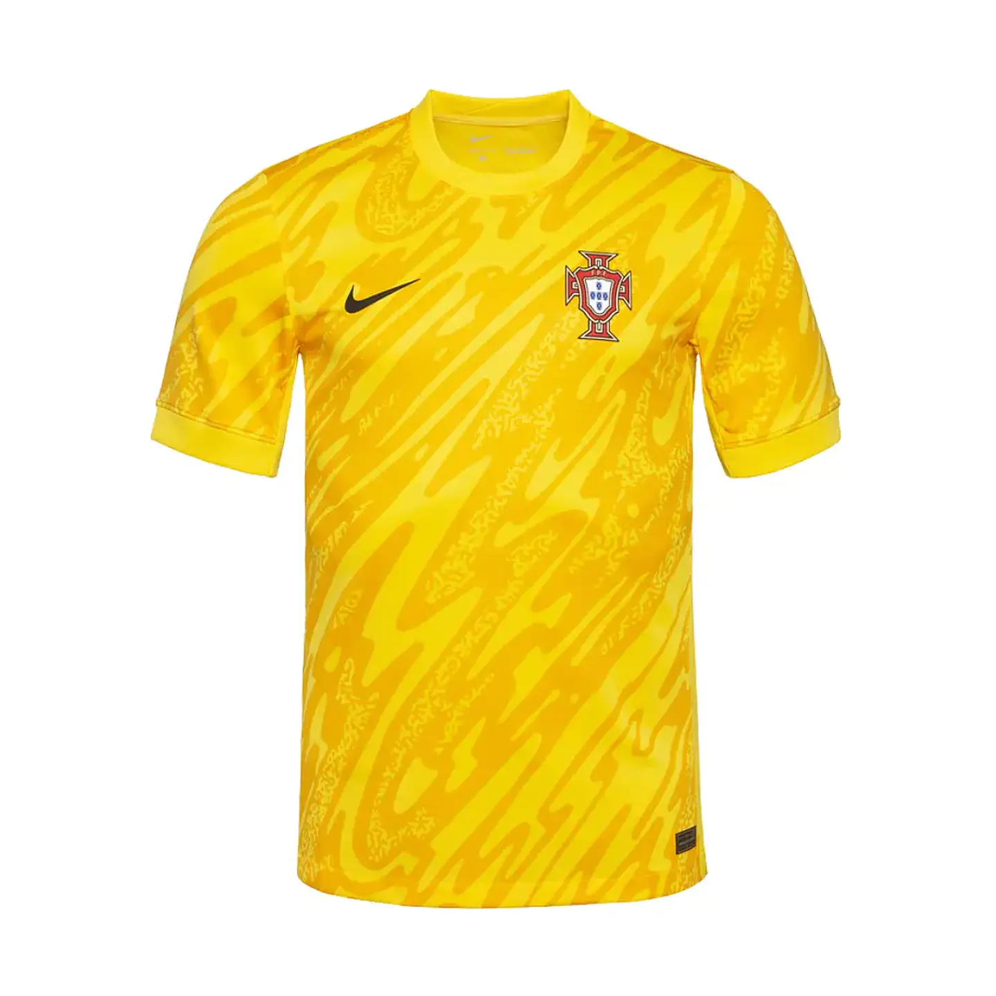 Camisola Nike Amarela Guarda-Redes Portugal Euro 2024 1