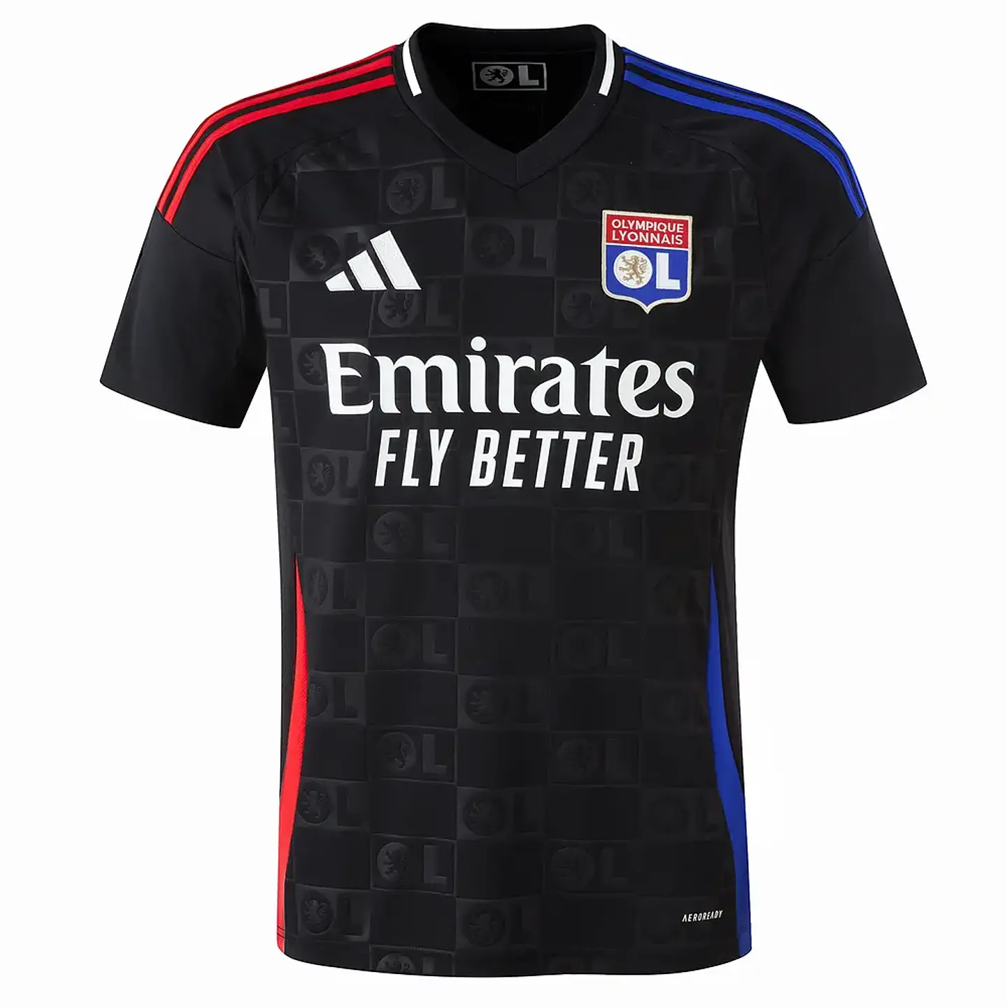 Camisola Adidas Lyon Segundo Equipamento 2024-2025 Adulto  1