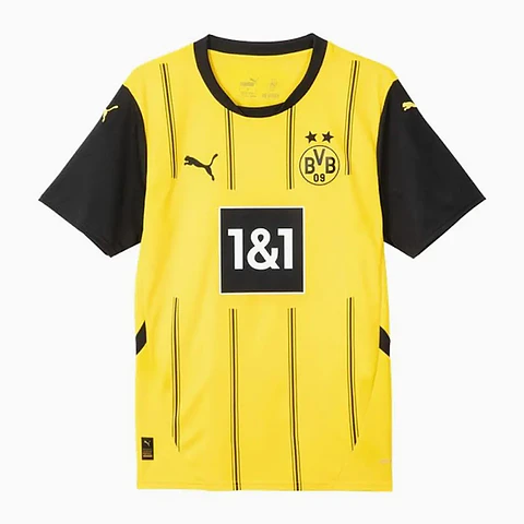 CAMISOLA PUMA B. DORTMUND PRIMEIRO EQUIPAMENTO 2024-2025