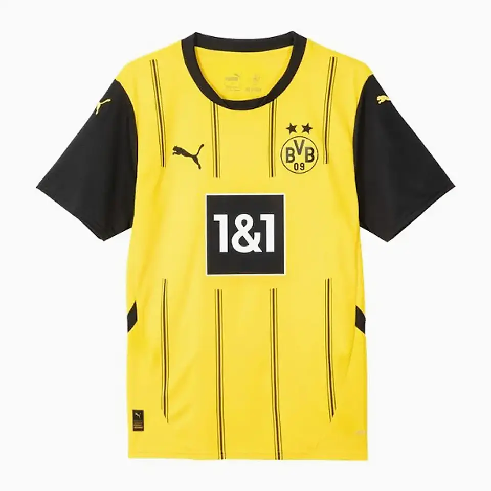 CAMISOLA PUMA B. DORTMUND PRIMEIRO EQUIPAMENTO 2024-2025 1