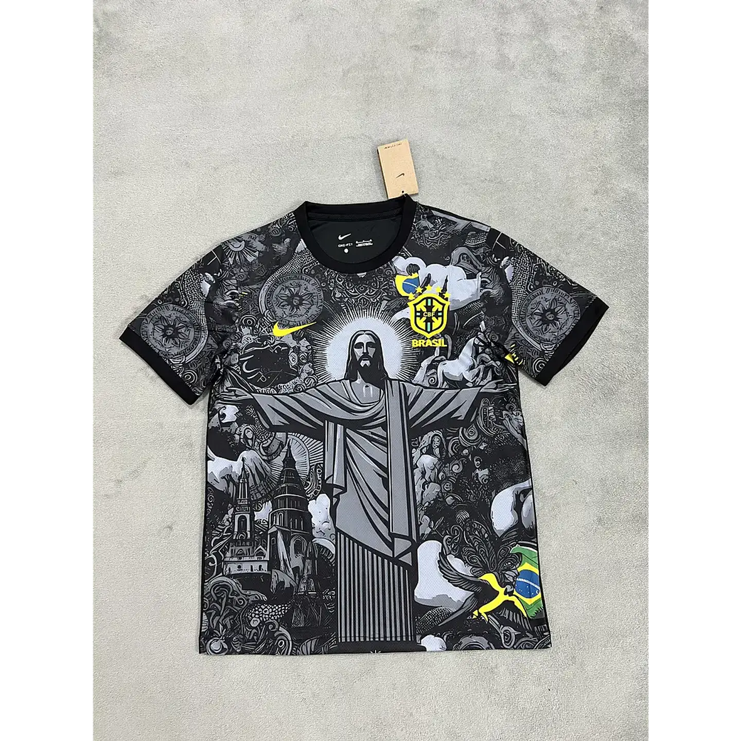 Camisola Nike Brasil Edição Jesus 2024-2025 1