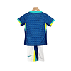 Conjunto Nike Brasil Alternativo Equipamento 2024 Criança 2