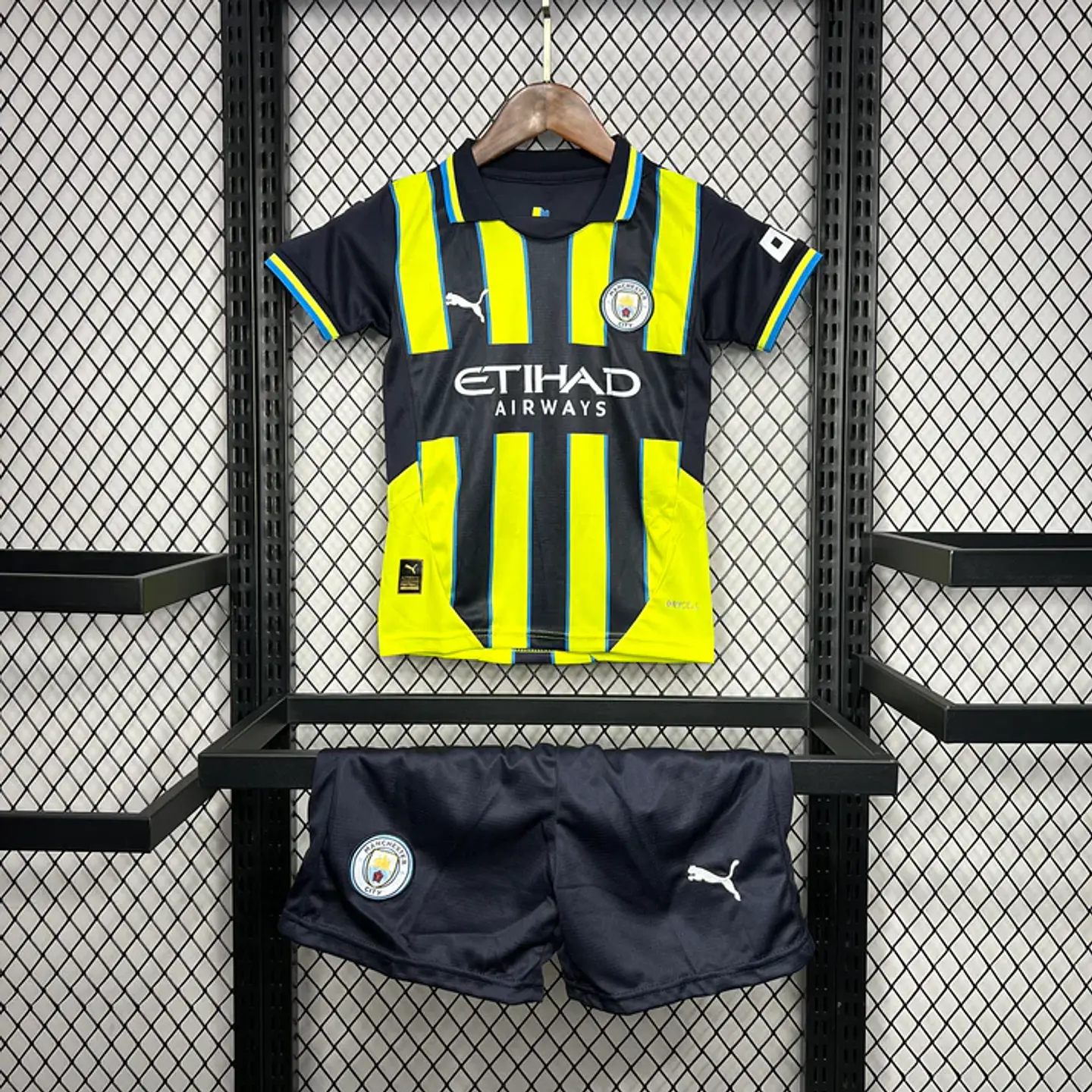 Conjunto Puma Manchester City Alternativo Equipamento 2024-2025 Criança 1