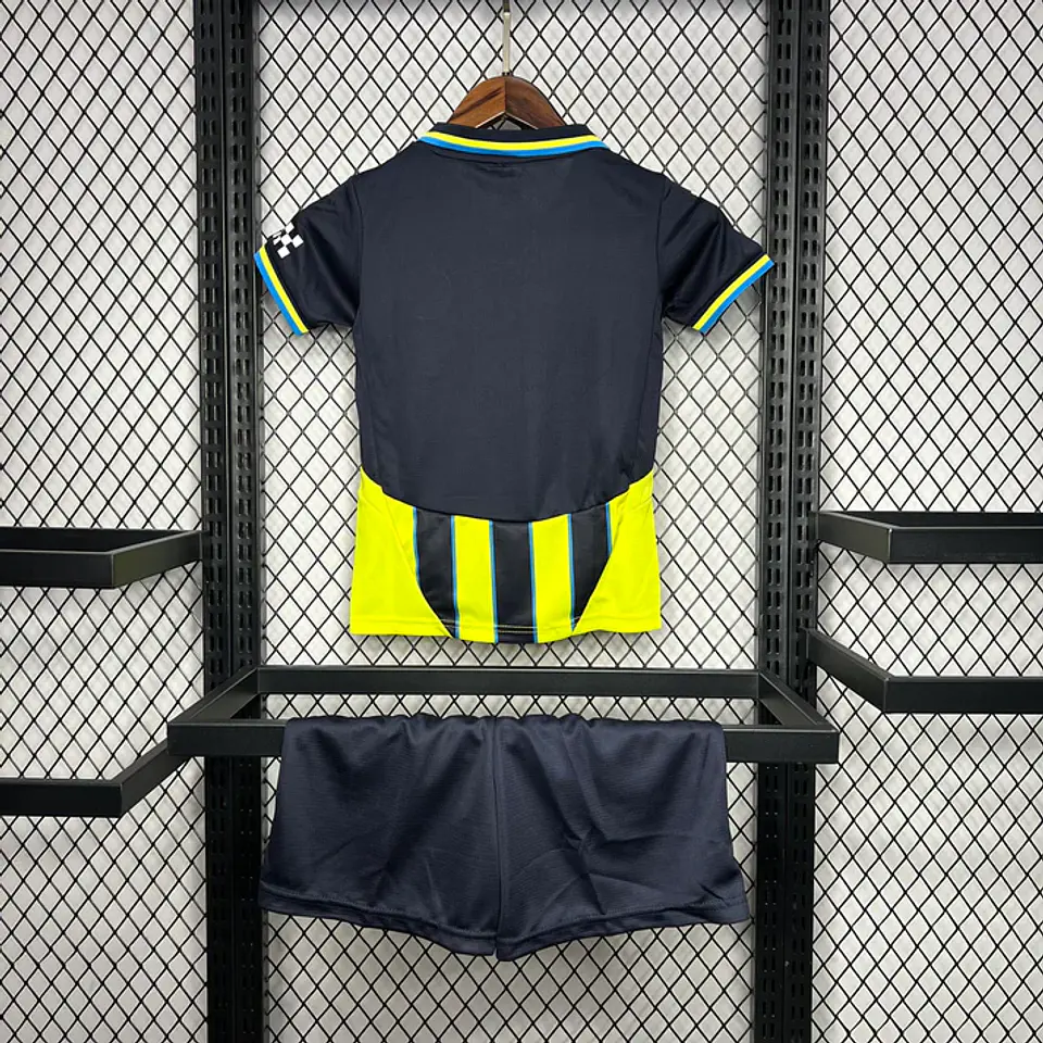 Conjunto Puma Manchester City Alternativo Equipamento 2024-2025 Criança 2