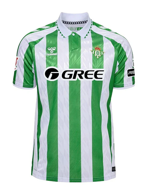 Camisola Hummel Real Betis Primeiro Equipamento 2024-2025 