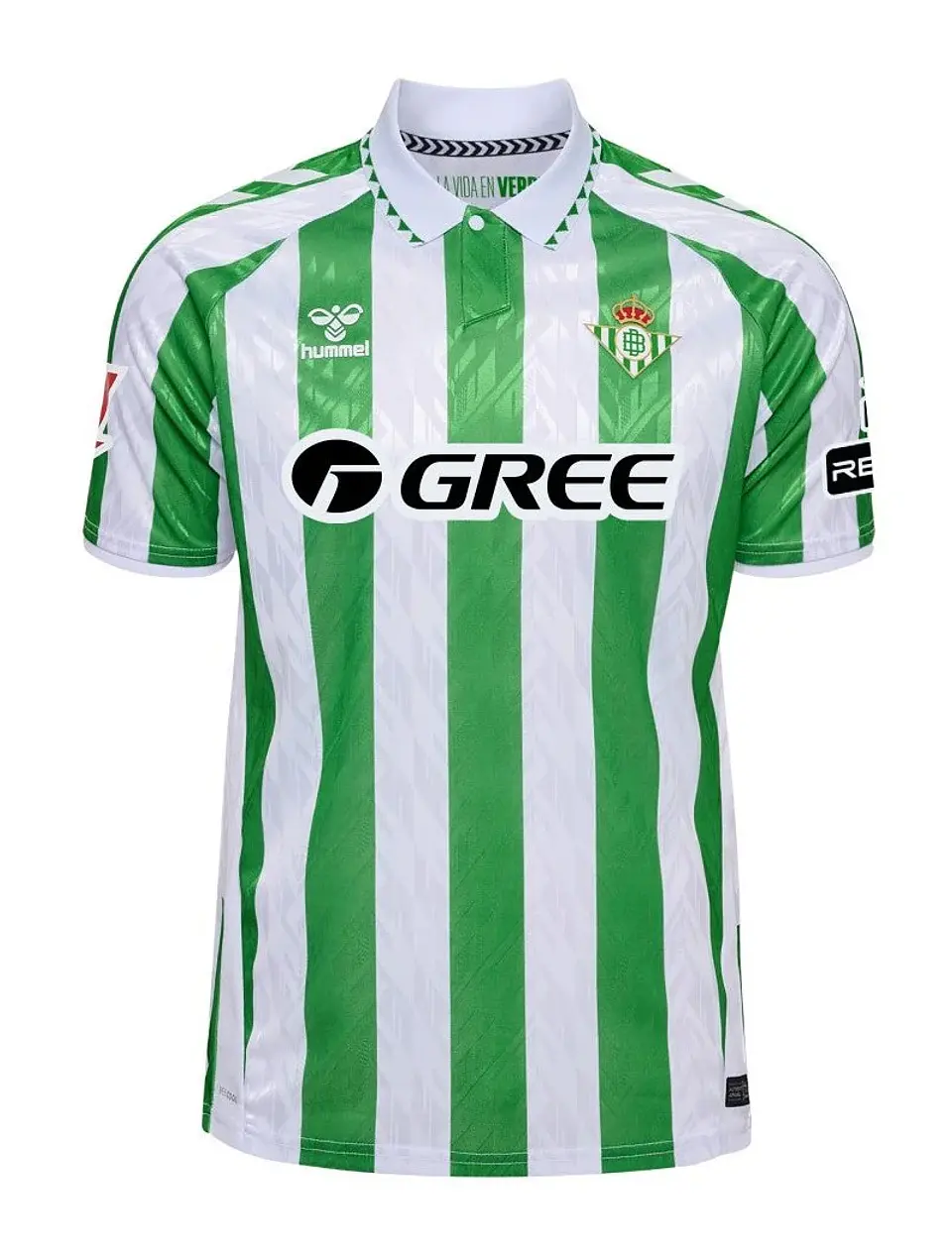 Camisola Hummel Real Betis Primeiro Equipamento 2024-2025  1