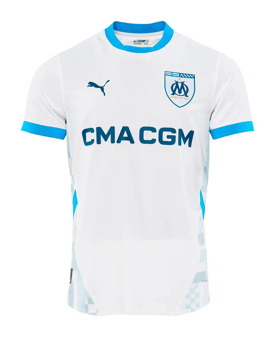 Camisola Puma Marselha Primeiro Equipamento 2024-2025 Adulto 1