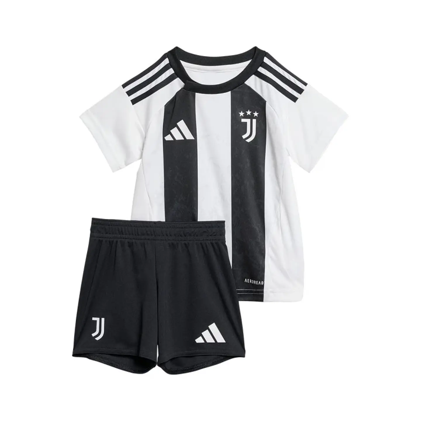 Conjunto Criança Adidas Juventus Primeiro Equipamento 2024-2025 1