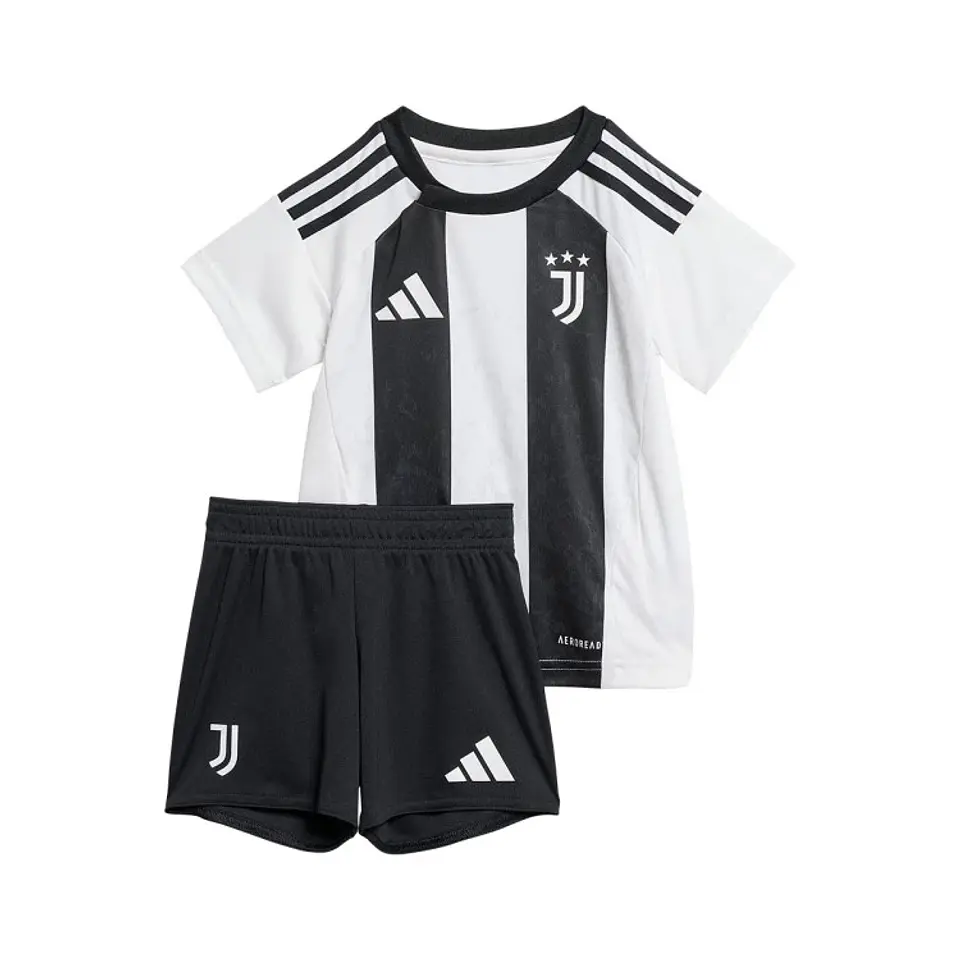 Conjunto Criança Adidas Juventus Primeiro Equipamento 2024-2025 1