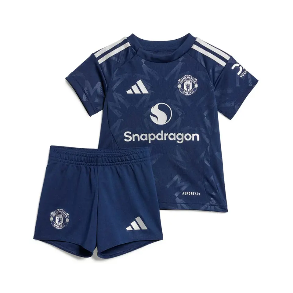 Conjunto adidas Manchester United FC Segundo Equipamento 2024-2025 Criança 1