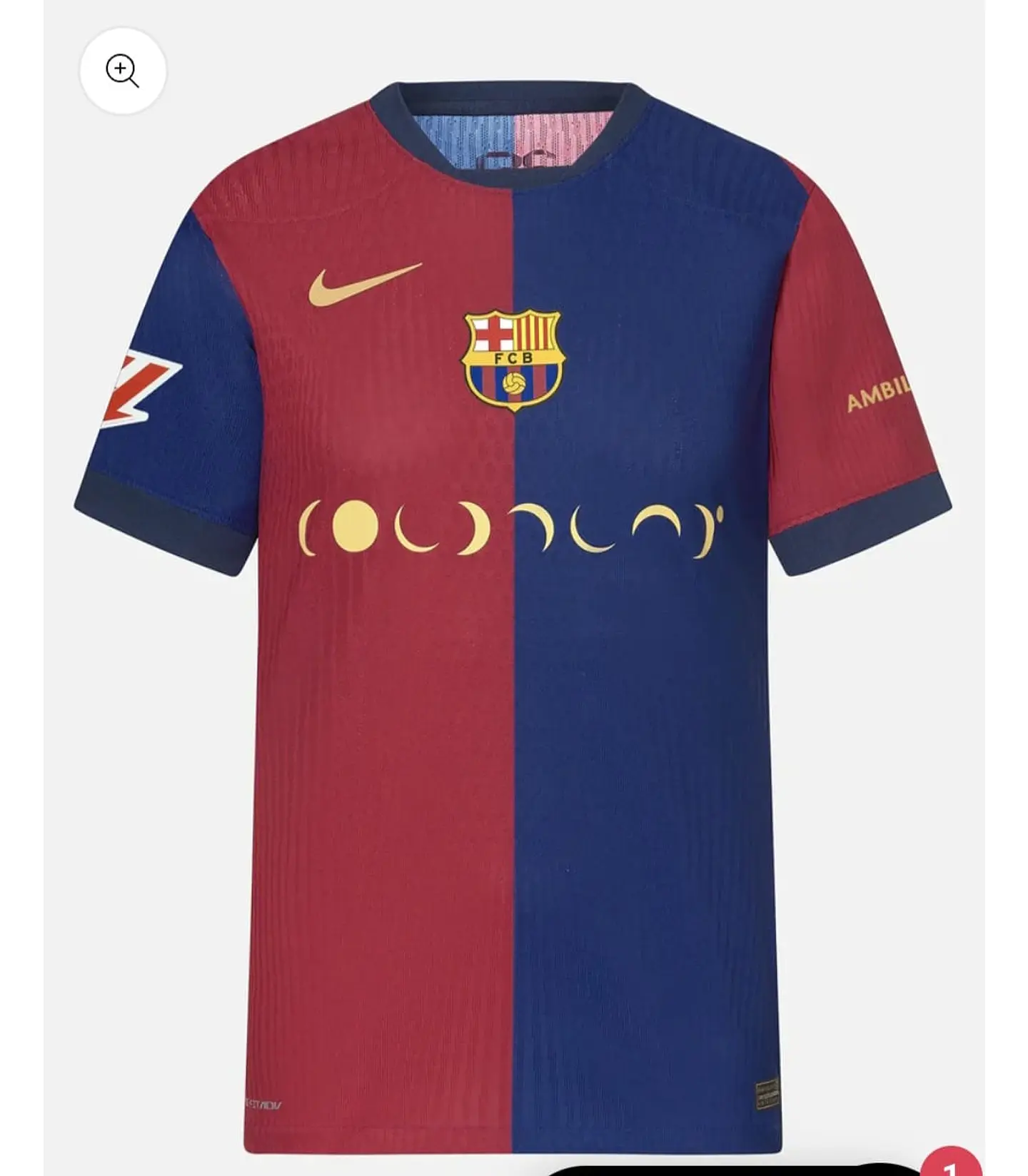 Camisola Nike Barcelona Primeiro Equipamento Edição Especial 2024-2025 Adulto 1
