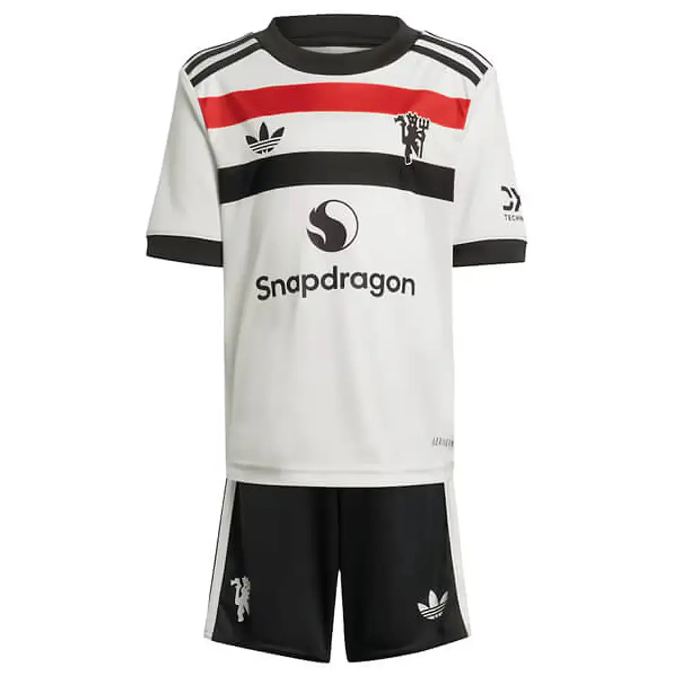 Conjunto adidas Manchester United FC Terceiro Equipamento 2024-2025 Criança 1