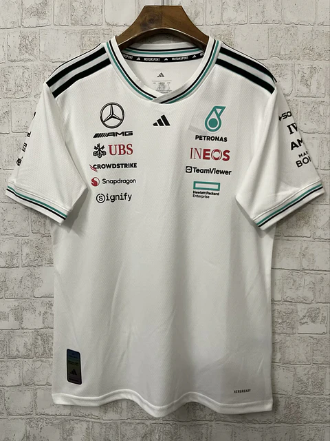 Camisola Mercedes Branca 2025