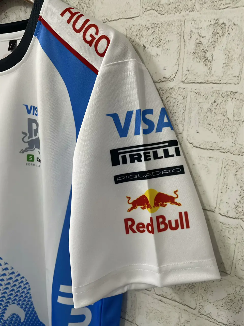 Camisola Red Bull Branca 2025 3