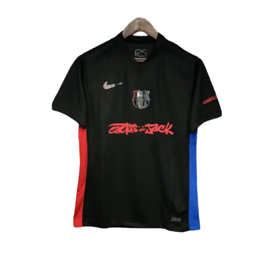 Camisola Barcelona Alternativa X Travis Scott 24/25 1