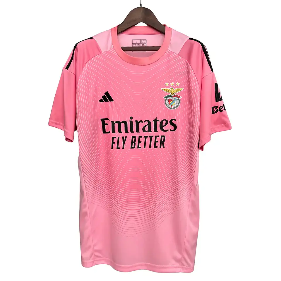 Camisola SL Benfica Guarda-Redes 25-26 - Rosa 1