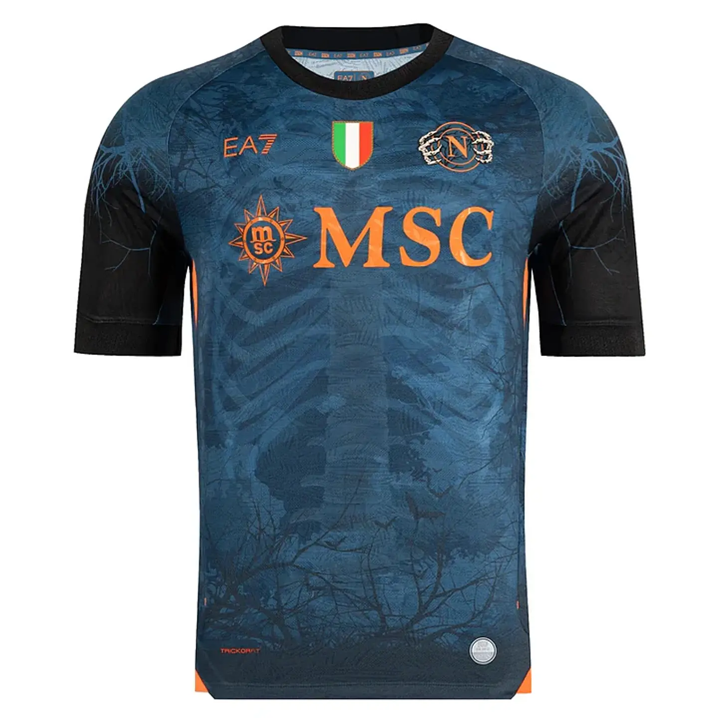 Camisola Napoles Halloween Equipamento Azul 2025-2026 1