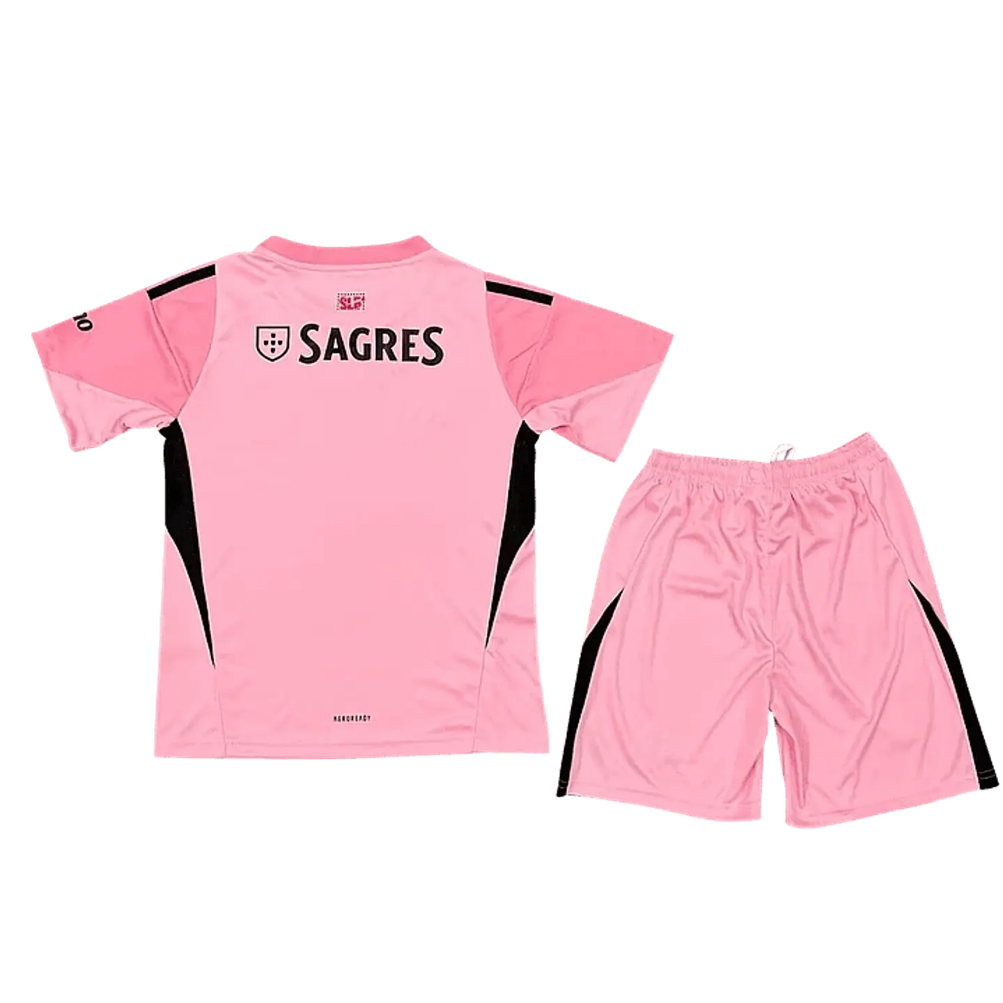 Conjunto SL Benfica Guarda-Redes Rosa 2025-2026 Criança 2