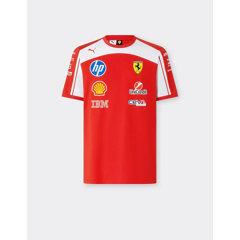T-Shirt Equipa Ferrari 2026