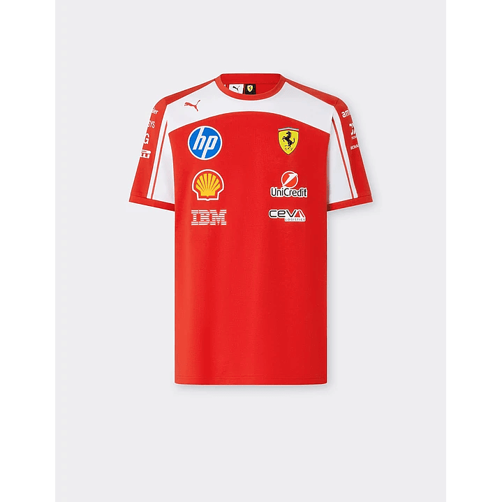 T-Shirt Equipa Ferrari 2026 1