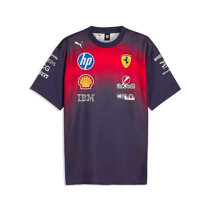 T-Shirt Equipa Ferrari 2026 x Especial 1