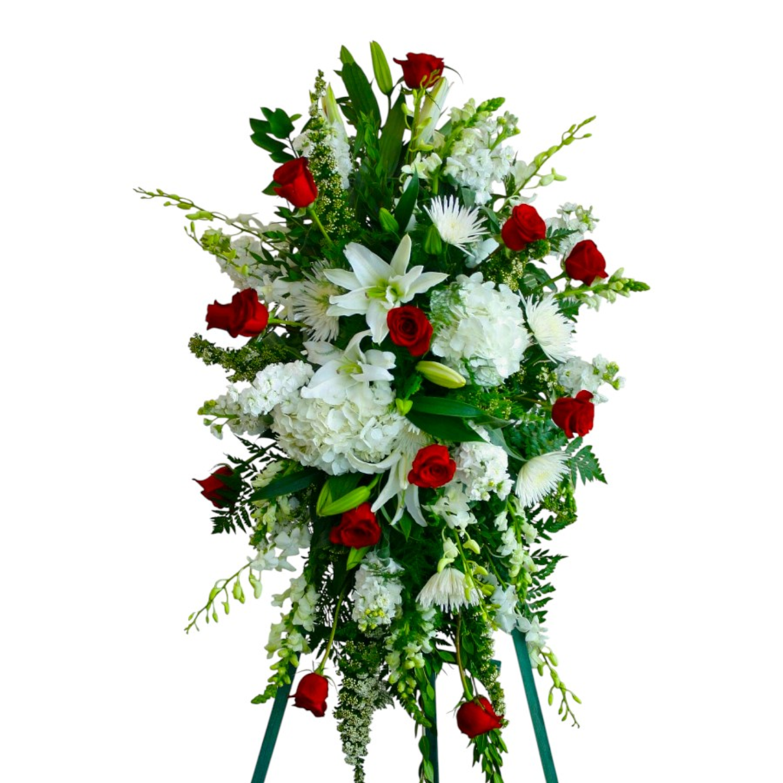 Corona Floral Expandida - Rosas y Hortencias 1