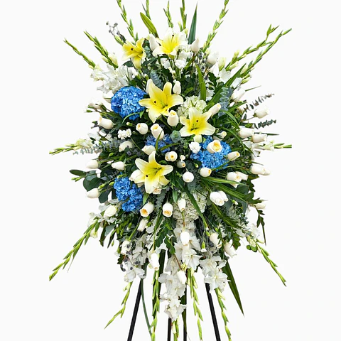 Corona Floral Expandida - 60 Rosas