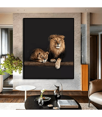 Quadro Decorativo Lions