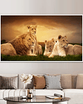 Painel em Canvas Animalia 