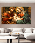 Quadro Decorativo Família Sagrada