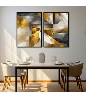 Conjunto de Quadros Celine