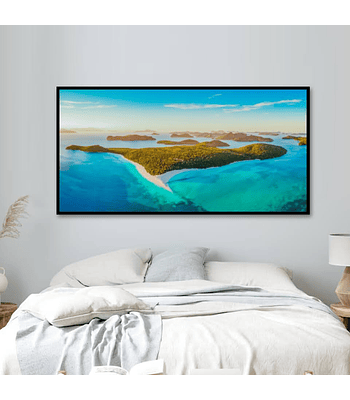 Quadro Decorativo Ilha do Japonês