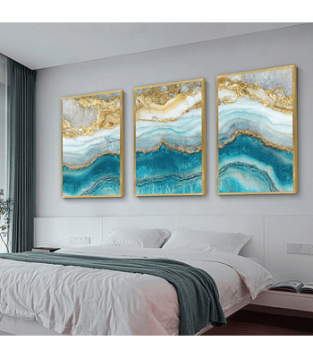 Trio de Quadros Tatiane