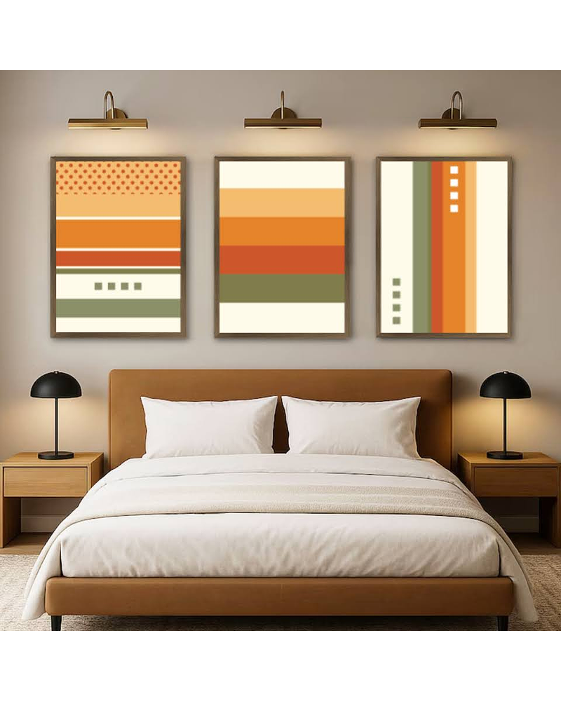 Trio de Quadros Vitória 