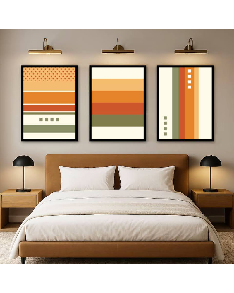 Trio de Quadros Vitória 