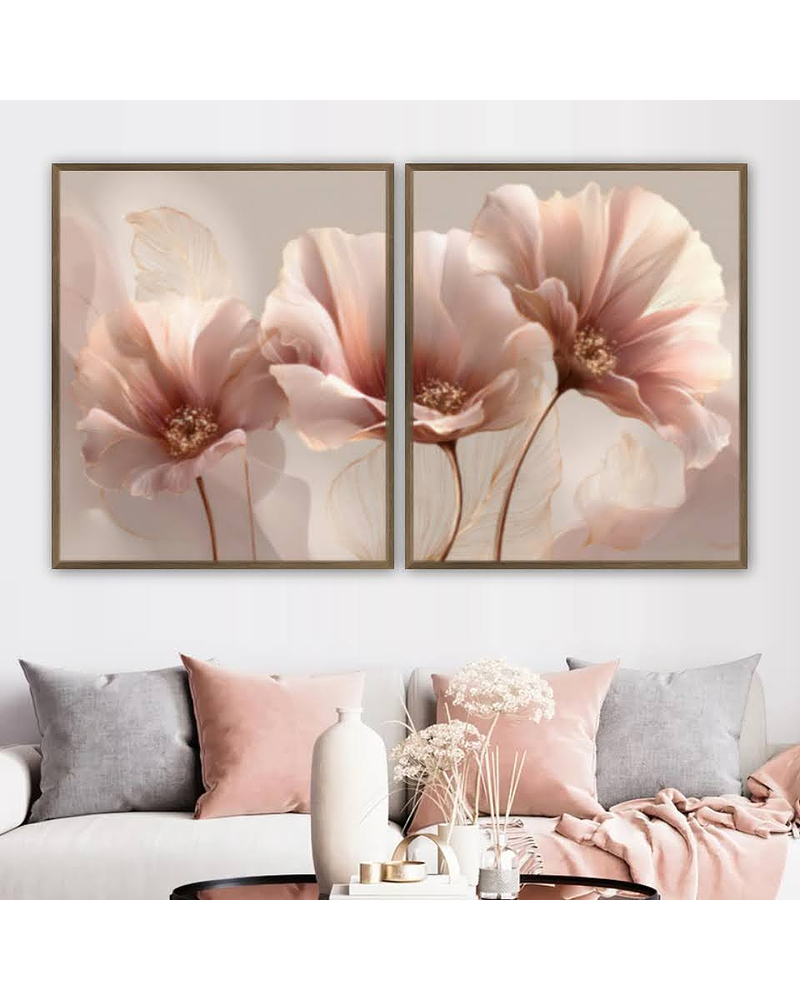 Conjunto de Quadros Safira