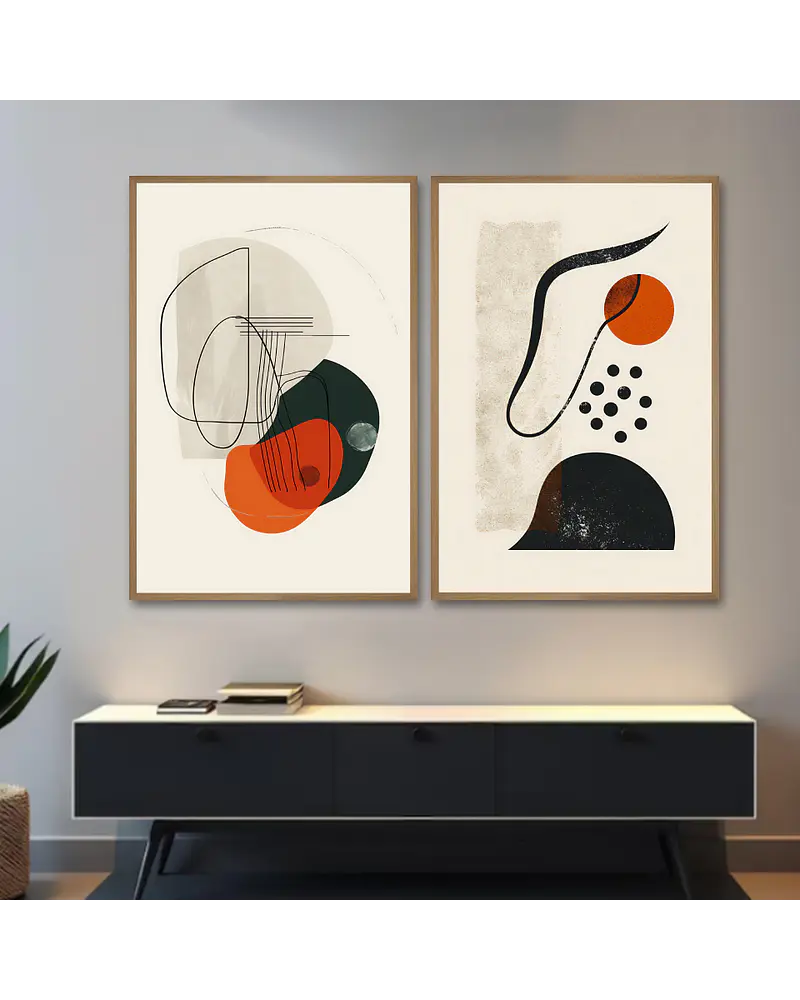 Conjunto de Quadros Lysandra