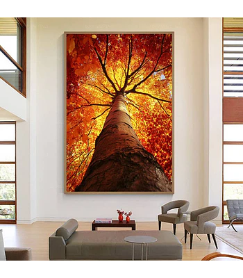 Quadro Decorativo Outono 