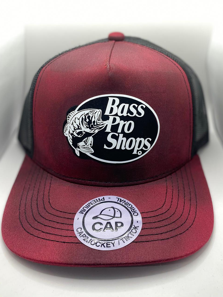 Jockey de malla 5p - burdeo / Bass pro shops 1