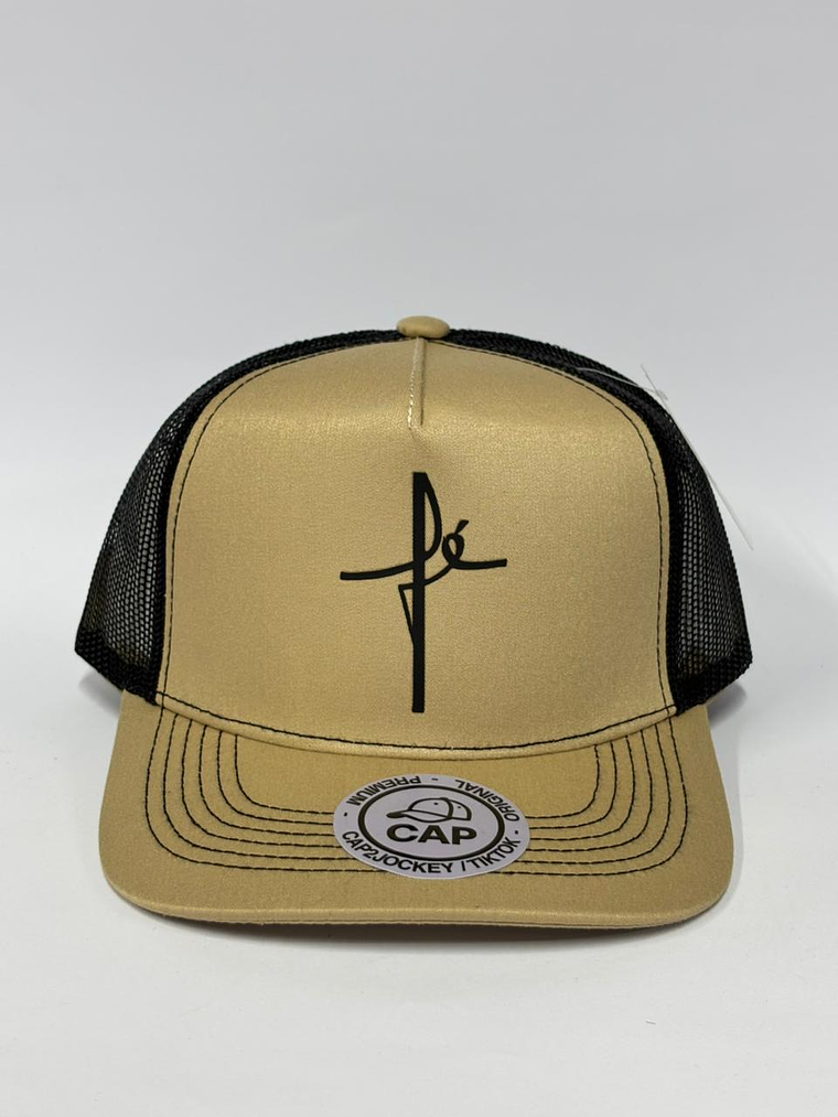 Jockey de malla 5p - Beige x negro / FE 1