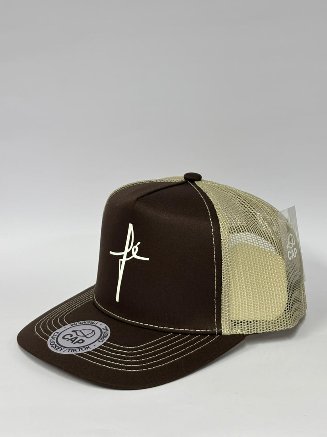 Jockey de malla 5p - Marrón x Beige / FE 2