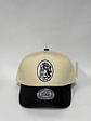 Gorra bicolor de lona 5p - Beige x negro / Leones del Caracas - Miniatura 1