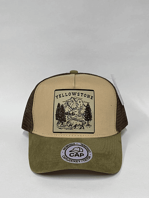 Jockey de malla 5p  - Marrones  / Yellowstone