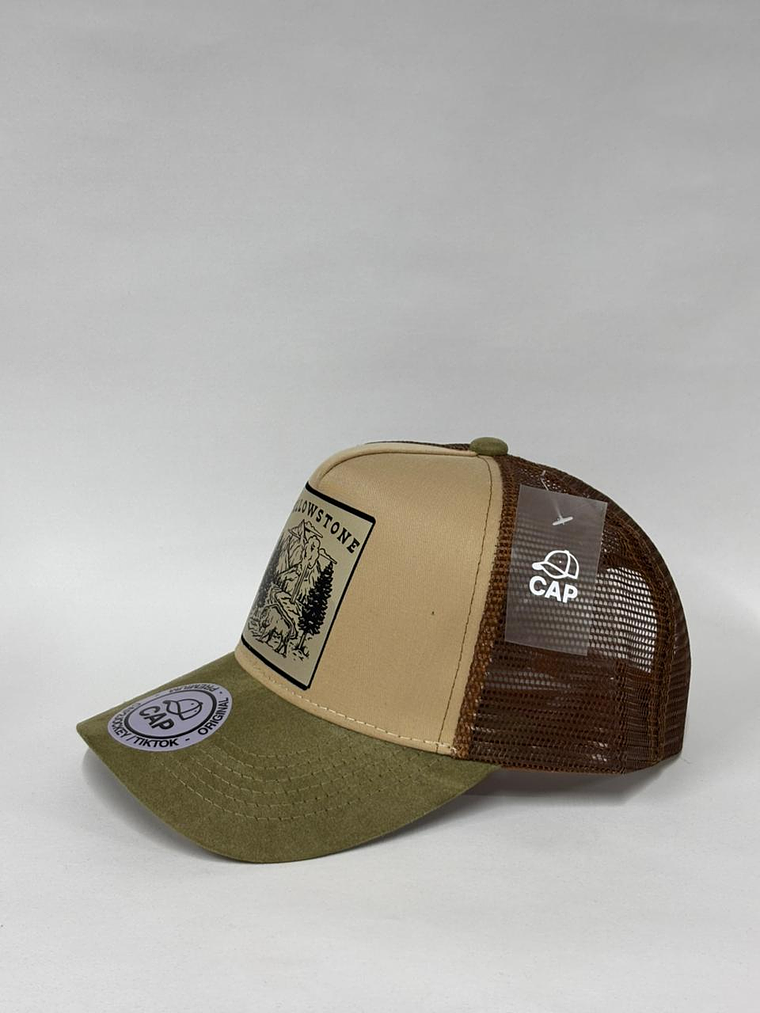 Jockey de malla 5p  - Marrones  / Yellowstone 2