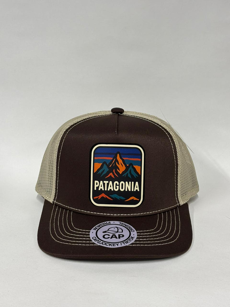 Jockey de malla 5p - Marron x Beige / Patagonia  1