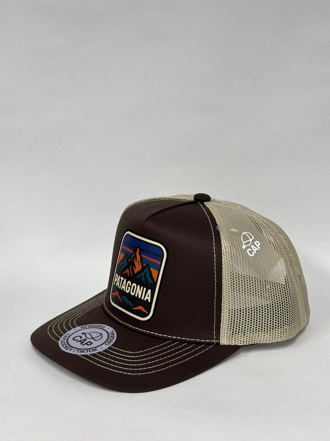 Jockey de malla 5p - Marron x Beige / Patagonia  2