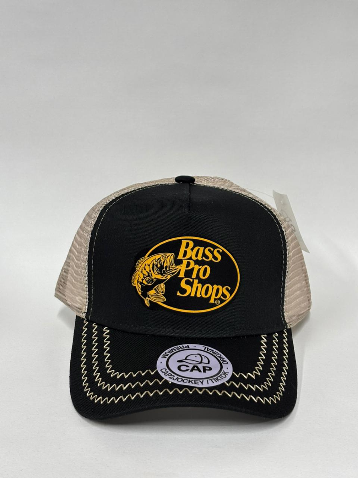 Jockey de malla 5p - Negro x Beige - Bass Pro Shops 1