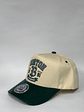 Gorra de lona 5p - Beige x verde / Boston 1991 - Miniatura 2
